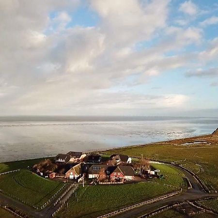 Kapitaenshaus Meerblick Langeneß Esterno foto