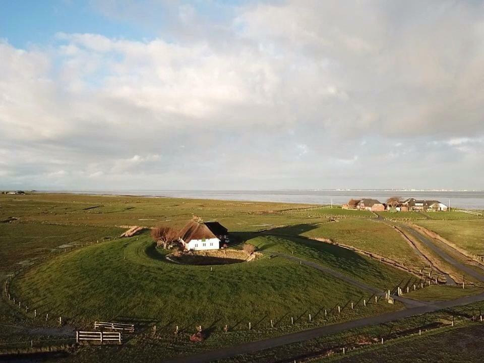 Kapitaenshaus Meerblick Langeneß Esterno foto